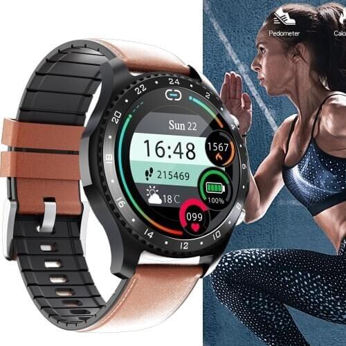 Sport Fitness Watch Bluetooth Connection Phone Smart Watches Body Temperature Test Waterproof Smart Bracelet Smartwatch Mens