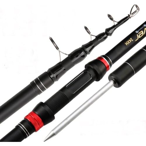 Super Hard Carp Fishing Rod feeder Hard FRP Carbon Fiber Telescopic Lure Spinning pole 2.1/2.4/2.7/3.0/3.6M