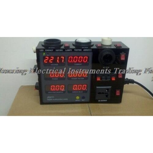 DC 6V 12V 24V 36V 48V lamp power tester AKX6511 ultra-mini portable light box power meter