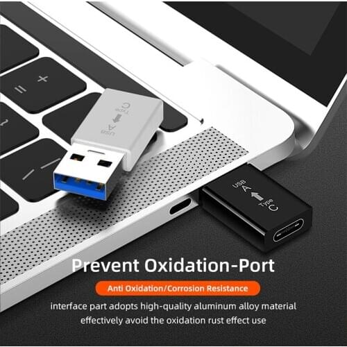 USB Type C Adapter USB 3.0 Male To USB 3.1 Type C Female USB C Adapter For PC Laptop Charging Earphone USB Adapter Converter