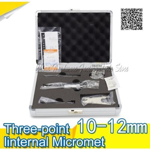 Three-point Internal Micrometers 0.425-0.5inch 8-10mm*0.001 315-03-110