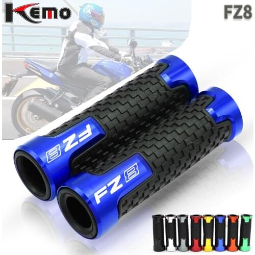 For YAMAHA FZ8 FZ 8 fz8 7/8" 22mm Universal Motorcycle Accessories CNC Aluminum Handlebar Hand Grips Handle Bar End Grip