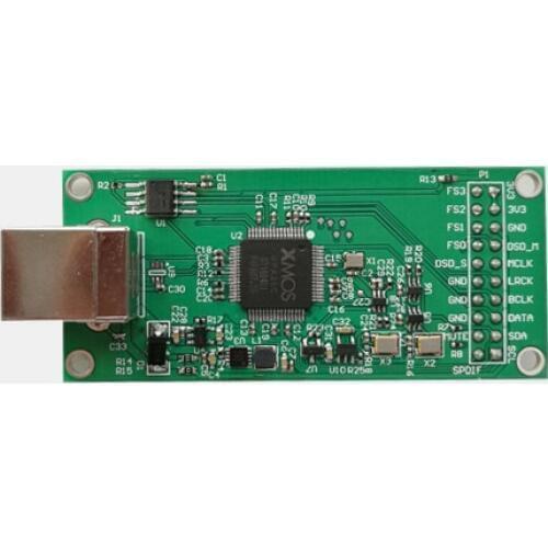 USB to IIS module DSD512 256 PCM384 768KHz