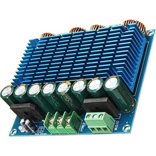 XH-M252 TDA8954TH Dual Chip D Digital Amplifier Board Audio Amplifier Board 420W*2