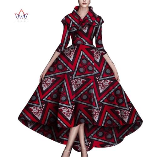 Dashiki African Dresses for Women Wedding Party African Dresses for Women Ankle Length Dress African Women Clothes WY5951