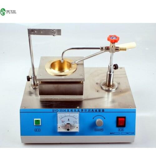 220V Asphalt Cleveland Flash Point Apparatus SYD-3536 Asphalt Ignition Point Tester Open Flash Experiment Machine
