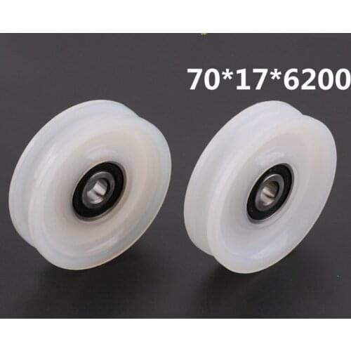 3pcs Elevator Door Hanging Wheel 70*17*6200 For S8 Floor Hall Lift Accessories AQ1H1344