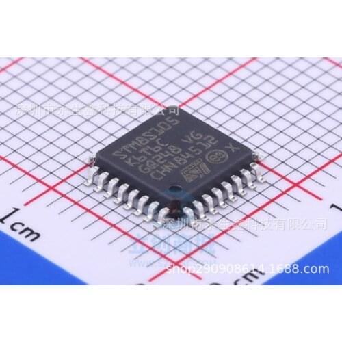 5/PCS Original STM8S105K6T6C STM8S105 QFP-32 8-Bit Microcontroller Chip