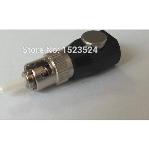 Free Shipping ST Fiber Flange Fiber Round Type ST/PC Bare Fiber Adaptor Round ST Bare Fiber Adapter