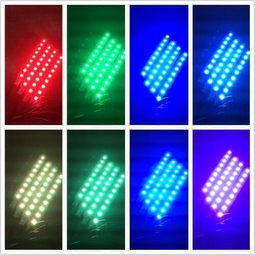 4pcs Car Styling Decorative Atmosphere Lamps for Skoda Octavia A2 A5 A7 Fabia Rapid Superb Yeti