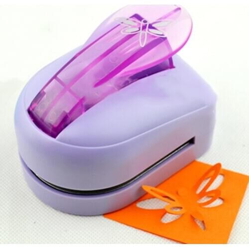 Free Ship 3D Dragonfly Shaper Craft Punch Insect Puncher Handmade DIY Toys Paper Cutter Hole Punch Scrapbook Embossing Device