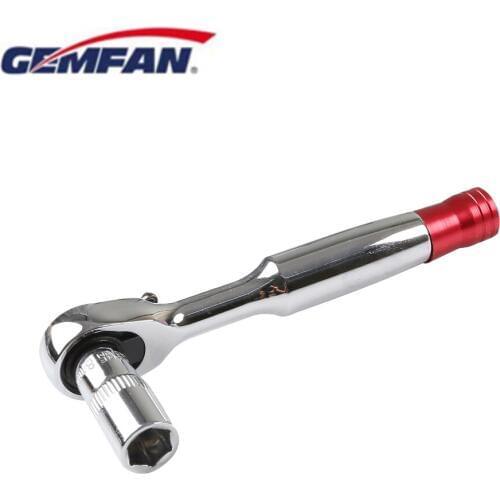 GEMFAN WL-06 1/4 8MM Ratchet Screwdriver Socket Wrench for Brushless Motor Propeller RC Drone FPV Racing RC Car