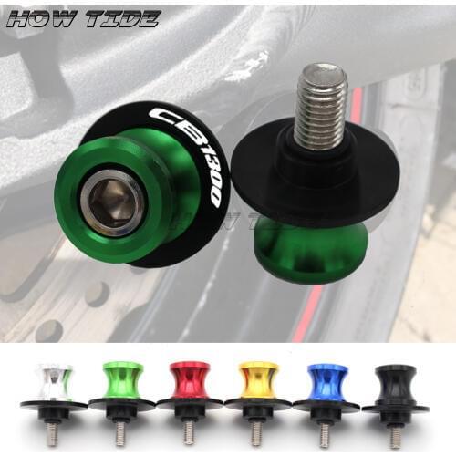 Motorcycle CNC Aluminum Swingarm Spools Slider Stand Screws For HONDA CB1300 CB 1300 2008 2009 2010 2011 2012
