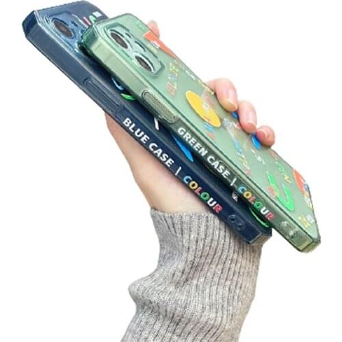 Suitable for IPhone 11/12pro Max 7/8plus Side Transparent Case Soft for IPhone XSmax XS XR X Silicone Cover