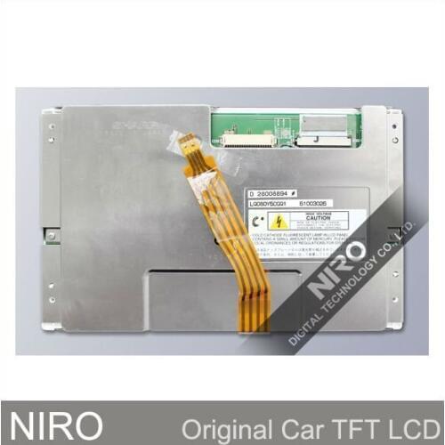 Niro DHL/EMS Shipping New Original Car Navigation LCD Display Screen LQ080Y5CGQ1 w/ Touch Screen Digitizer Lens