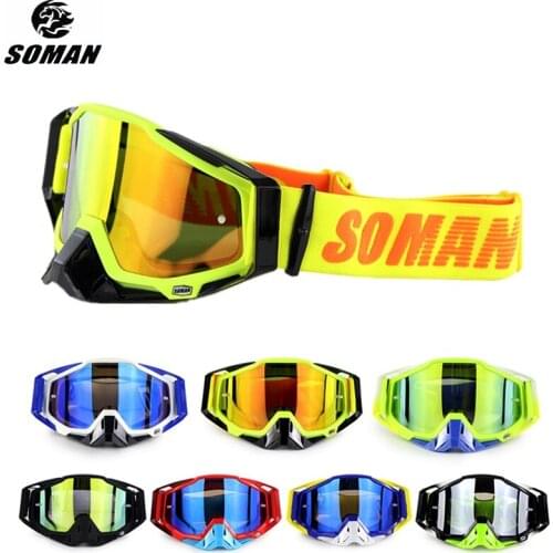 Moto Cross Glasses Downhill Gafas Dustproof Motocross Glasses Cool Lunette Moto Mountain Bike Lunette Flamme Googles Motocross