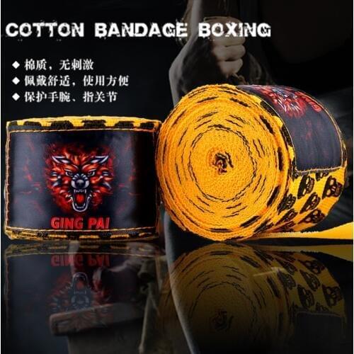 1Pair 5m Boxing Handwraps Bandage Punching Hand Wrap Thai MMA Boxing Training Gloves Training Wrist Protect Fist Punch 11 Color