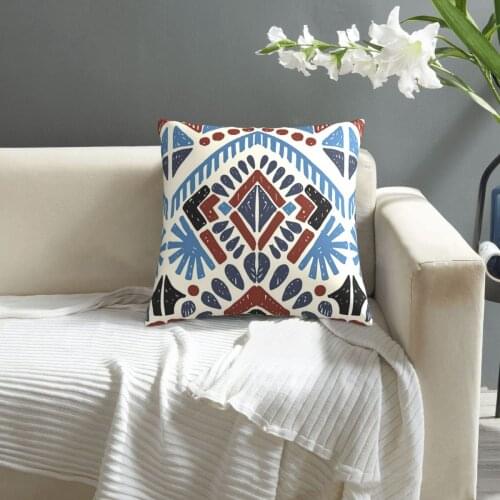 Tribal Ethnic Pattern pillowcase printed cushion cover sofa waist pillow pillow cover