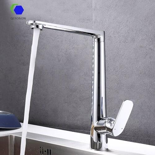QCFOISON Black Kitchen Faucets