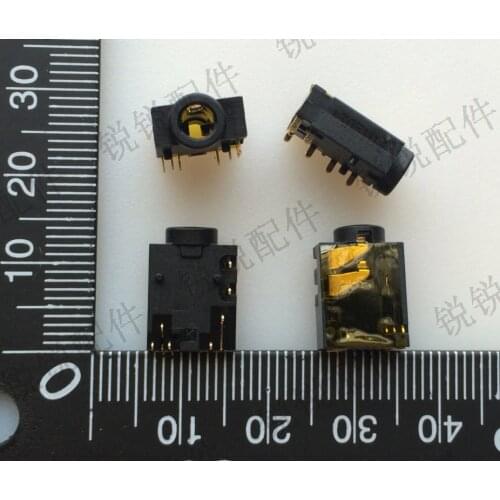 5pcs)Headphone connector audio socket 7p headphone connector for Lenovo S300 S400 g480 g580