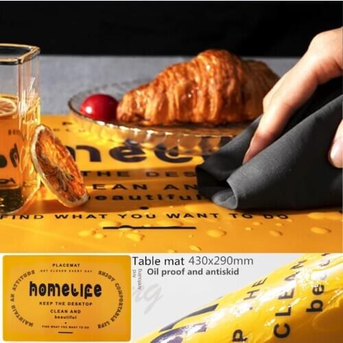 Christmas Creative Heat Insulation Mat Cloth Kitchen Western Food Mat Western Napkin Antiskid Waterproof Mat Anti Scald Tablemat
