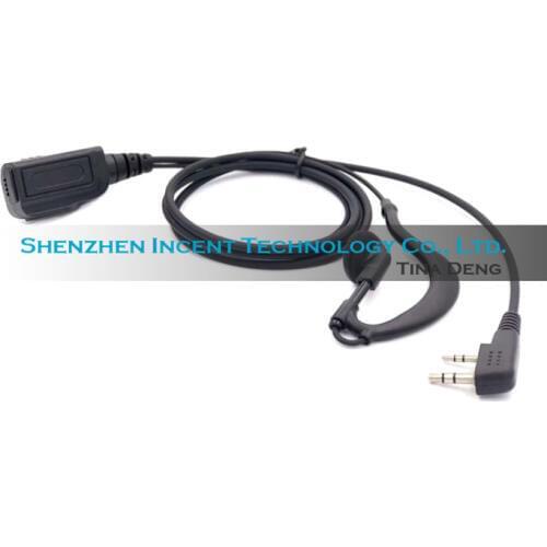 VOIONAIR 20pcs/lot Ear Hook Earphone Headset Speaker For Kenwood TH-F6 TK-2118 TK-2207 TK-3160 TK-3118