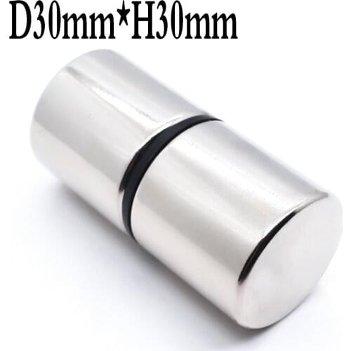 10pcs Neodymium N35 Dia 30mm X 30mm Strong Magnets Tiny Disc NdFeB Rare Earth For Crafts Models Fridge Sticking Free Shipping