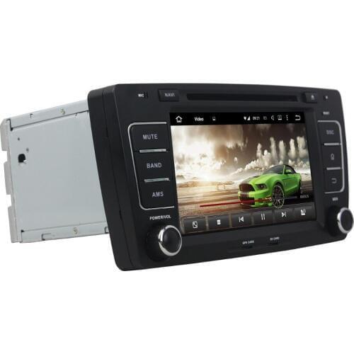 4GB+32GB Octa Core 8" Android 8.0 Car Audio DVD Player for Skoda Octavia 2012 Car Radio GPS Navigation WIFI USB DVR Mirror-link