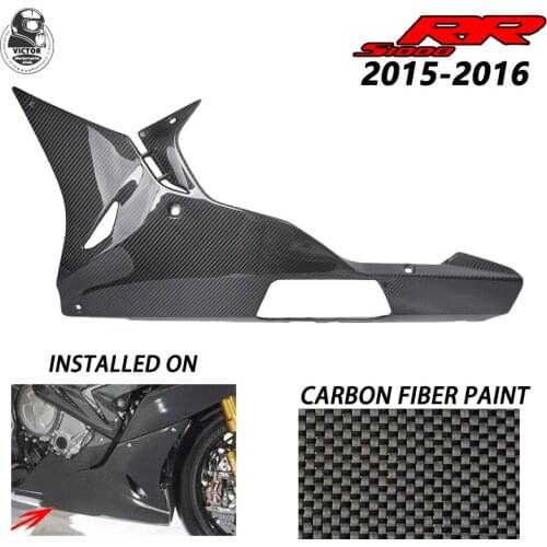 Newest Product Suitable For BMW S1000RR S1000 RR HP4 Motorcycle Side Chassis Fairing Carbon Fiber Paint 2015 2016 2017 2018