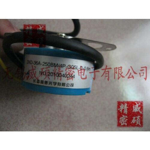 Changchun Yu Heng encoder ZKD-36A-250BM-4P-G05L-D-0.6M an optical servo motor encoder new original