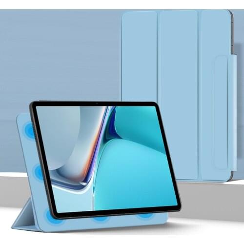 Magnetic Adsorption Clasp Case for Huawei MatePad 11 2021 10.95" DBY-W09 L09 Cover 3 Folding Stand Smart Protective Shell Skin