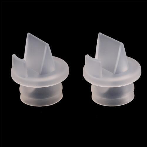 2Pcs Duckbill Valve Breast Pump Parts Silicone Baby Feeding Nipple Pump Accessories