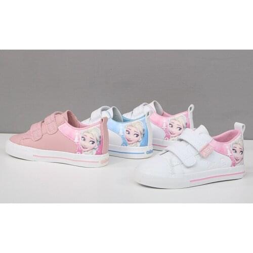 Disney childrens cartoon frozen princess girl non-slip soft sole casual shoes girl sports shoes student running shoes