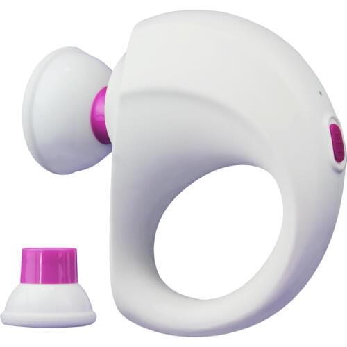 Electric Body Slimming Massager Gun Low Noise Pain Relief Relaxation 5 Mins Timer 2 Detachable Massage Heads Body Shaper