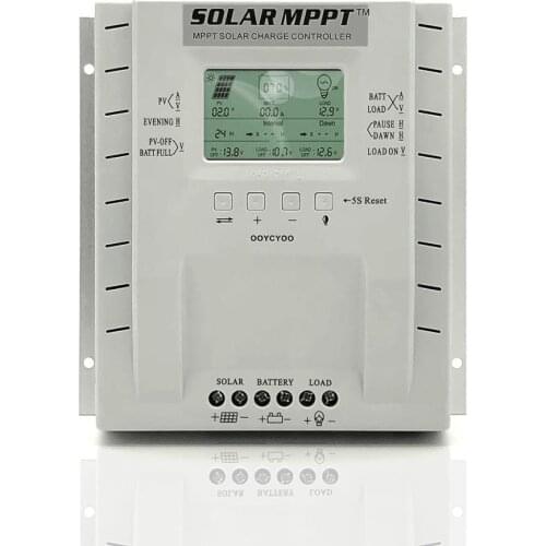 100V solar panel input MPPT 12V24V 60A Solar charging Controller conversion efficiency Intelligent identification controller