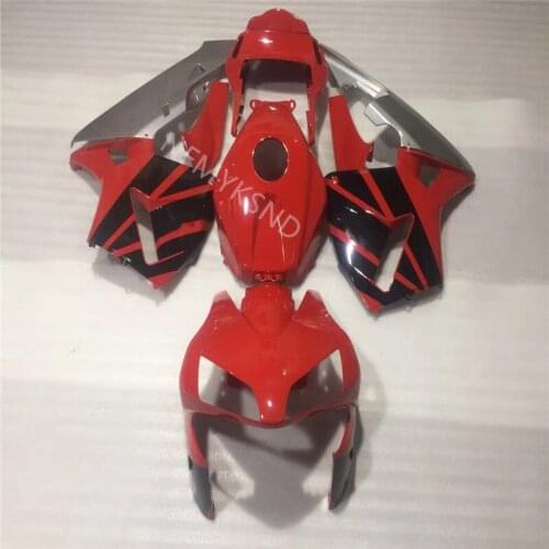 Red black silver Motorcycle Fairing fit For Honda CBR 600 RR 2003 2004 CBR 600 RR 03 04 Bodywork Injection Plastics Fairing