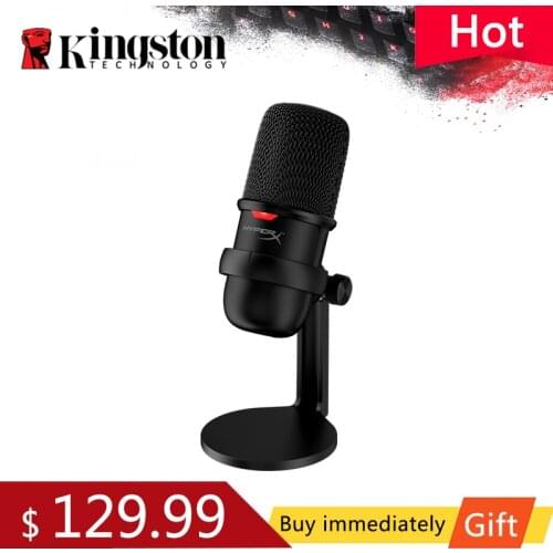 Kingston HyperX SoloCast mini Microphone Professional Electronic Sports Computer Live Microphone Device Voice Game