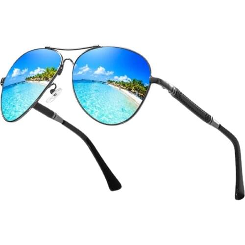 Mens Polarized Sunglasses Brand Designer Titanium Alloy Sunglasses Driving Glasses Anti-UV Fishing Glasses Gafas De Sol Hombre