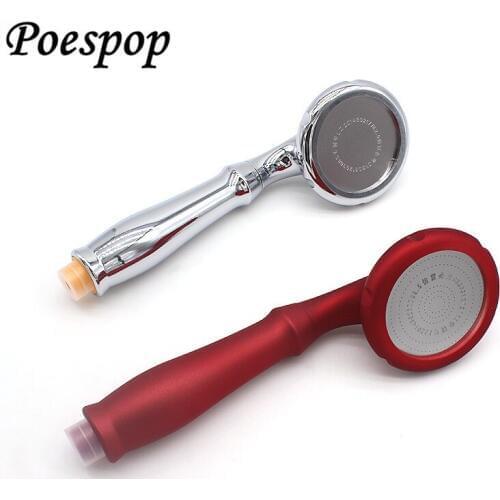 POSEPOP Shower Head Water Saving high Pressurized ABS With Chrome Handheld Rainfall Bathroom Water Booster Shower head