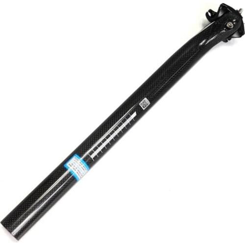 PikePro EC90 Full Carbon Fiber Road Mountain Bike Seat Tube Seatpost Seat Tube Rear Floating Seat Post Green Label