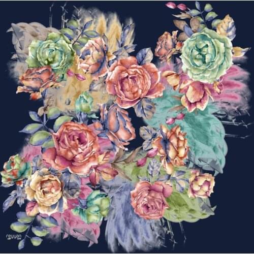 REYYAN SILK TEXTURED OYALIK WRITING-12-COLORS-25