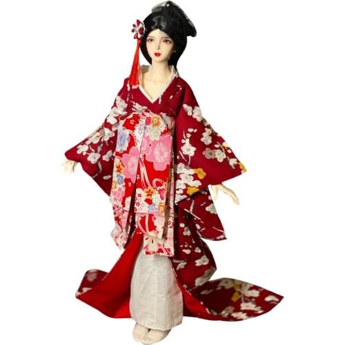 1/8 1/6 1/4 1/3 BJD Japanese kimono doll clothes accessories for BJD/SD blyth SSDF,not include doll,shoes,wig and other E2684-A