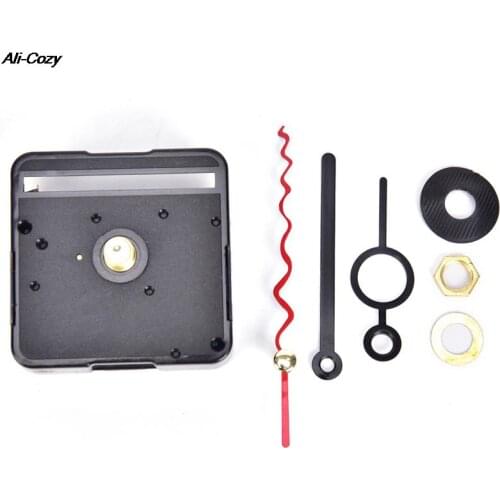 1Set Large Wall Clock Quartz Clock Movement Mechanism Hands Wall Repair Tool Parts Kit Set
