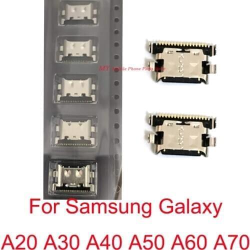 10 PCS Original 18 Pin Micro USB Charging Port Connector Dock Plug Socket For Samsung Galaxy A20 A30 A40 A50 A60 A70 A205 A305
