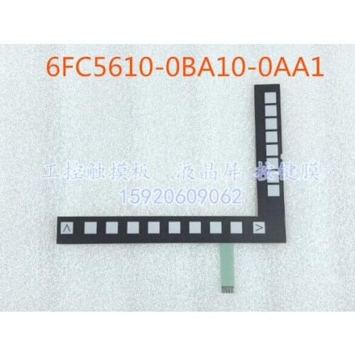 6FC5610-0BA10-0AA1 6FC5 610-0BA10-0AA1 802D Membrane keypad for CNC Panel repair~do it yourself, Have in stock