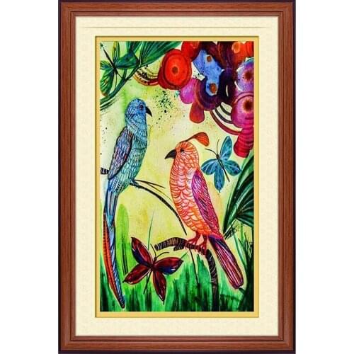 Diamond Embroidery Diy Diamond Painting Cross Stitch Kits Diamond Mosaic Birdie Full Square Diamond Embroidery DS039