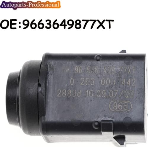 Auto accessorie Parktronic PDC Parking Sensor 9663649877XT 0263003442 9650935277 For Peugeot 407 SW 2004-2016