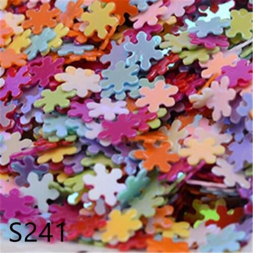 10g/pack 5mm sequin glitter Paillettes Sewing Wedding Decoration Craft Scrapbook DIY Accessories S237