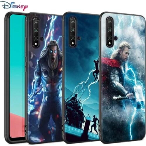 Black Soft Cover Thor Tales Of Asgard For Huawei Nova 8 7 6 SE 5T 7i 5i 5Z 5 4 4E 3 3i 3E 2i Pro Phone Case