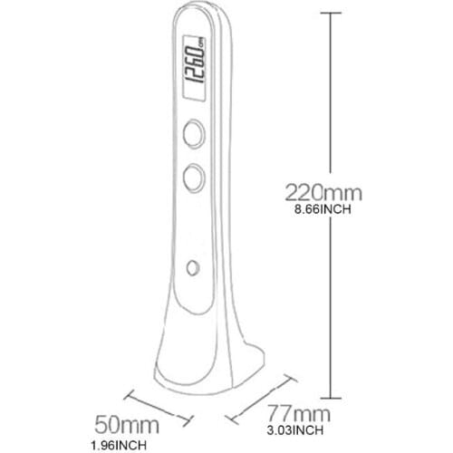 Digital Ultrasonic Height Measuring Ruler Handheld Precision Human Height Meter Child Adult Height Quickly Measuring Device
